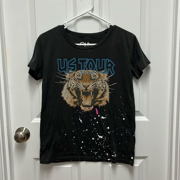Chaser US TOUR Tiger Concert Graphic Tee Size Small - Picture 1 of 3